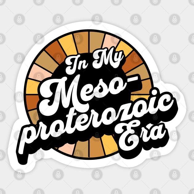 Earth Science - Mesoproterozoic Era - Geology Sticker by Yesteeyear